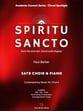 Spiritu Sancto SATB choral sheet music cover